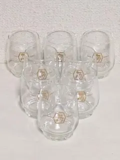 昭和レトロ　非売品　ニッカウヰスキー　ショットグラス　ダブルグラス　8個　未使用