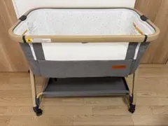【美品】HZDMJ maydolly ベビーベッド　グレーのサムネイル