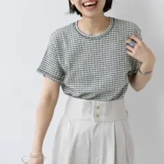 クレープカールマイヤークルーネックTシャツ　JOURNAL STANDARDのサムネイル