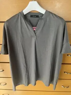 袖フリル半袖Tシャツのサムネイル