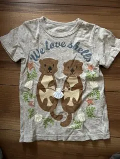 BIT'Z ラッコ柄 Tシャツ 110cmのサムネイル