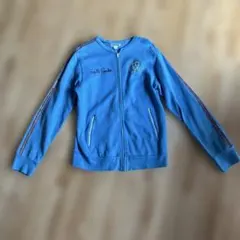 OZONE ROCKS　ジャージ　青　左胸にワッペン　Lサイズ