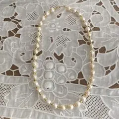 期間限定値下げ 淡水パール 18k ネックレス