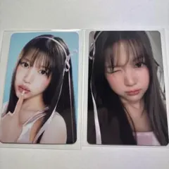 hearts2hearts イェオン smini md ラントレ トレカ