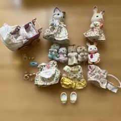 シルバニアファミリー 赤ちゃん 人形とベビーカーセット
