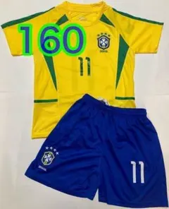 11番　未使用　上下ウェア　キッズ服　160cm　ブラジル　子供　フリマ購入品