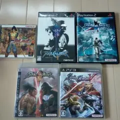 PS PS2 PS3 「ソウルキャリバー」シリーズ5本セット