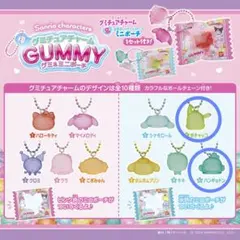サンリオキャラクターズ グミチュアチャーム ハンギョドン ポチャッコ