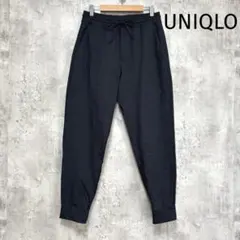 【UNIQLO】ストレッチジョガーパンツ グレー M 薄手 ポケット