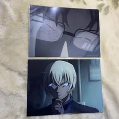 名探偵コナン　黒鉄の魚影　クリアファイル　安室透　沖矢昴