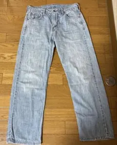 リーバイス569 Levis W30 ワイド バギー 青 古着 21666 - メルカリ