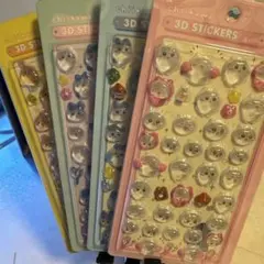 ちいかわ 3Dステッカー 4枚セット