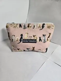 激レアダックスパネル生地 ハンドメイド フラットポーチ - メルカリ