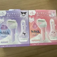 Schick Intuition クロミ 本体 替刃5コ付 - メルカリ