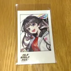 にじさんじ 月ノ美兎 チェキ風カード にじさんじフェス