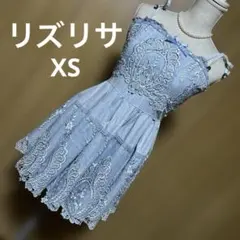 LIZLISA リズリサ　胸元レースアップ　ミニワンピース　　XSのサムネイル