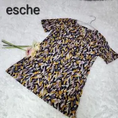 美品【esche】エッシュ レディース 半袖カットソー XXL