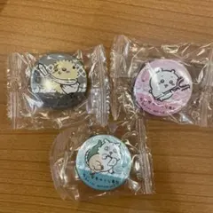 ちいかわ　くら寿司　缶バッジ　3個セット