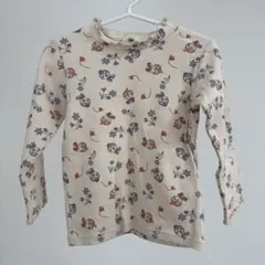 ドキンちゃん 長袖Tシャツ 花柄