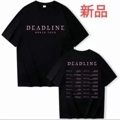 新品 BLACKPINK Tシャツ DEADLINE ブルピン Mサイズ