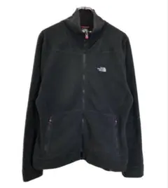【THE NORTH FACE】ブラック フリースジャケット【レディースXL】