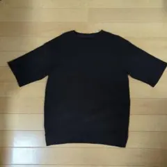 GU ブラック 半袖Tシャツ Lサイズ オーバーサイズ