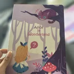 Alice in Wonderland メモ帳 A5サイズ
