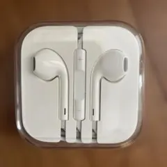 Apple iPhoneイヤホン ホワイト ケース付き