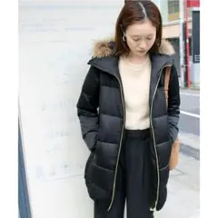 美品【クリーニング済】STAMMBAUM ダウンコート