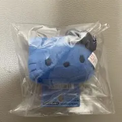 キティ　マスコット　I Love Hello Kitty ブルー