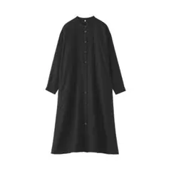 【新品】⭐︎送料込⭐︎無印良品 婦人 リネン 洗いざらし 長袖シャツワンピース