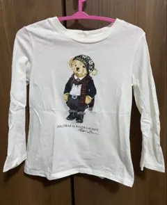 【超人気デザイン】ラルフローレン　希少90s ポロベア ロンT 長袖Tシャツ POLO RALPH LAUREN ポロ ラルフローレン Tシャツ 長袖 ポロベア