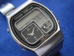デジアナ　ジャンク　希少シチズン ALARMーCHIME　レトロクオーツ　メンズ