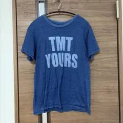 TMT INDIGO Tシャツ BIG 3 インディゴ染め