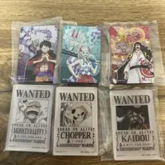 一番くじ ワンピース 悪魔を宿す者達 アクリルブロック G賞　6個セット