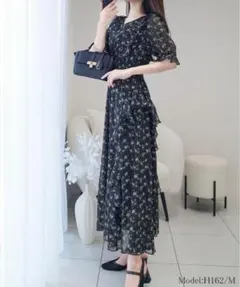 新品タグ付き　mily bilet ワンピース レディース 小花柄