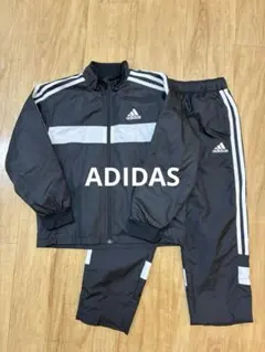adidas ジャージ上下セット ネイビー J/XOサイズ - メルカリ