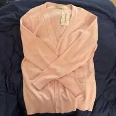 レディース カーディガン ピンク L