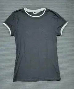 美品ZARAコントラストパイピングTシャツザラカットソー