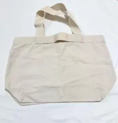 【新品未使用】H&M トートバッグ　ナチュラルホワイト　マザーズバッグのサムネイル