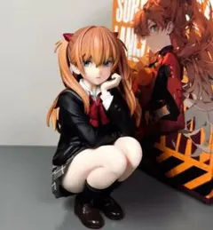 制服アスカ フィギュア エヴァンゲリオン オマケ付き