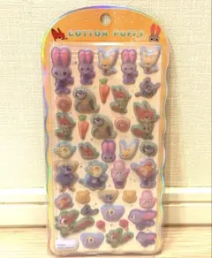 新品　正規品コットンパフィーシール ズートピア