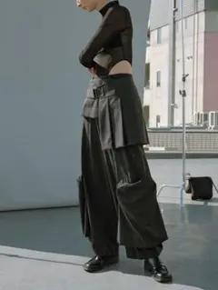 teloplan nicholas trousers gray - メルカリ
