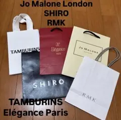 ブランド紙袋 JoMalone SHIRO RMK TAMBURINSなどのサムネイル