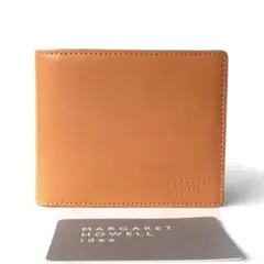 【新品】マーガレットハウエル✨ナチュラルタンニング 2つ折り財布 マスタードのサムネイル