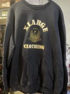 クリスマスセールXLARGE ダークブルー スウェット L