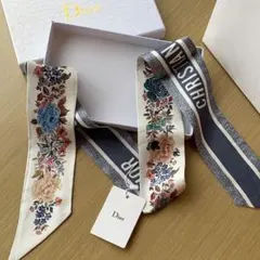 5/31から発送 Dior VIP誕生日ノベルティ 花柄スカーフ ヘアバンド