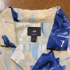 H&M アロハシャツ ボタニカル Lサイズのサムネイル