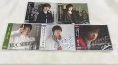 52【新品】　竹島宏　ＣＤ5点　夢の振り子/太陽と月のクローチェ(Bタイプ)　他