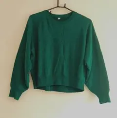 UNIQLO グリーン スウェット Sサイズ